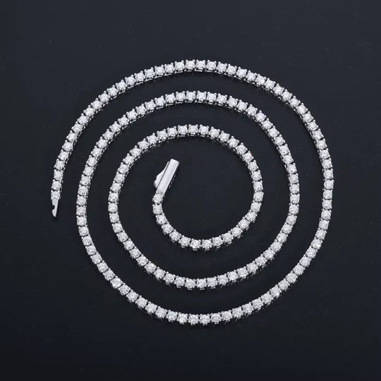 Moissanite Tennis Chain