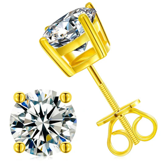 Moissanite Stud Earrings